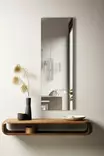 Spegel Hanah Home Rektangulär Silver Akryl MDF 20x80 cm - Speglar - 8684282469094 - 3