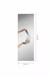 Spegel Hanah Home Rektangulär Silver Akryl MDF 20x80 cm - Speglar - 8684282469094 - 5