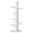 Bokhylla Hanah Home Tree Vit Spånskiva 45x121,8x22 cm - Bokhyllor - 8681181627464 - 5