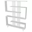 Bokhylla Hanah Home Rain Vit Spånskiva 120x162x20 cm - Bokhyllor - 8681181613344 - 6