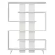 Bokhylla Hanah Home Rain Vit Spånskiva 120x162x20 cm - Bokhyllor - 8681181613344 - 5