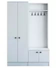 Hallmöbel Hanah Home M5 1561 Vit Spånskiva 119,6x182,8x37,3 cm - Möbler - 8681875885224 - 1
