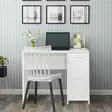 Skrivbord Hanah Home Mundus Vit Spånskiva 90x76x50 cm - Skrivbord - 8682870773974 - 3