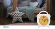 Sleep trainer nattlampa och väckarklocka vit - Nattlampor - 8712412574834 - 90