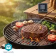 SmartLife kötttermometer | Buzzer / Push notification | Bluetooth® | Timer | LCD | Antal prober: 2 | 1.20 m | Clips för prober | Nedis® SmartLife | Grå - Köksredskap och matlagning - 5412810475094 - 53