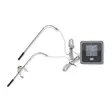 SmartLife kötttermometer | Buzzer / Push notification | Bluetooth® | Timer | LCD | Antal prober: 2 | 1.20 m | Clips för prober | Nedis® SmartLife | Grå - Köksredskap och matlagning - 5412810475094 - 30