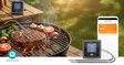 SmartLife kötttermometer | Buzzer / Push notification | Bluetooth® | Timer | LCD | Antal prober: 2 | 1.20 m | Clips för prober | Nedis® SmartLife | Grå - Köksredskap och matlagning - 5412810475094 - 90