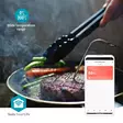 SmartLife kötttermometer | Buzzer / Push notification | Bluetooth® | Timer | LCD | Antal prober: 2 | 1.20 m | Clips för prober | Nedis® SmartLife | Grå - Köksredskap och matlagning - 5412810475094 - 52