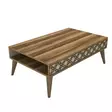 Soffbord Hanah Home City Valnöt Cream Spånskiva 105x36,6x60 cm - Soffbord - 8681875183764 - 1