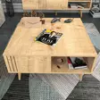 Soffbord Hanah Home Ronas Ek Spånskiva 89,6x89,6x46,5 cm - Soffbord - 8683743118014 - 3