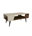 Soffbord Hanah Home Aren Beige Ljus Valnöt Spånskiva 90x38x53,6 cm - Soffbord - 8683743972944 - 1