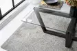 Soffbord Hanah Home Amalfi Antracit Härdat Glas Massiv Furu 105x35x65 cm - Soffbord - 8683743446704 - 3