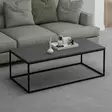 Soffbord Hanah Home Tiger Antracit Spånskiva 120x42x60 cm - Soffbord - 8683742465584 - 3