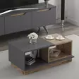 Soffbord Hanah Home Consept Antracit Spånskiva 90x36x45 cm - Soffbord - 8682870115064 - 3