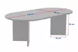 Soffbord Nordure Sable Furu Spånskiva 119x40x60 cm - Soffbord - 8684283441464 - 8