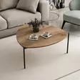 Soffbord Hanah Home Lenny Valnöt Spånskiva 90x40x89 cm - Soffbord - 8683742465744 - 2