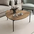 Soffbord Hanah Home Lenny Valnöt Spånskiva 90x40x89 cm - Soffbord - 8683742465744 - 3