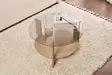 Soffbord Hanah Home Clara Safir Ek Härdat Glas Spånskiva 75x40x75 cm - Soffbord - 8684283687664 - 4
