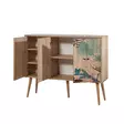Konsolbord Hanah Home Mega 730 Sonoma Ek Spånskiva 120x90x36 cm - Byråer och skåp - 8681875341164 - 7