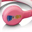 Vikbara Bluetooth®-hörlurar för barn Rosa - Trådlösa hörlurar - 8711902045564 - 47