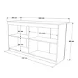 Matbord Hanah Home OR1-S Ek Spånskiva 160x90x60 cm - Matbord - 8684283262014 - 8