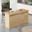 Matbord Hanah Home OR1-S Ek Spånskiva 160x90x60 cm - Matbord - 8684283262014 - 2