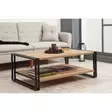 Soffbord Hanah Home Cosmo Rectus Furu Spånskiva 110x40x70 cm - Soffbord - 8681875315554 - 3