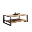 Soffbord Hanah Home Cosmo Rectus Furu Spånskiva 110x40x70 cm - Soffbord - 8681875315554 - 1