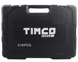 Timco hylsnyckelsats med 216 delar - Hylsnyckelsatser - 6438014417134 - 3