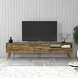TV-bänk Hanah Home Valensiya Valnöt Spånskiva 180x35x45 cm - TV-bänkar - 8684282088264 - 2