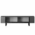 TV-bänk Hanah Home Yildiz Antracit Svart Spånskiva 180x50x30 cm - TV-bänkar - 8684283557264 - 7