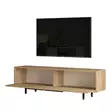 TV-bänk Hanah Home On1S Valnöt Spånskiva 160x45,1x35,5 cm - TV-bänkar - 8684282369004 - 6