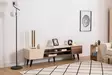 TV-bänk Hanah Home Clark Valnöt Spånskiva 180x37x45 cm - TV-bänkar - 8684282596554 - 4