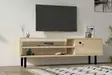 TV-bänk Hanah Home Avila Safir Ek Spånskiva 120x38x30 cm - TV-bänkar - 8683342398114 - 3