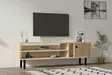 TV-bänk Hanah Home Avila Safir Ek Spånskiva 120x38x30 cm - TV-bänkar - 8683342398114 - 4