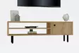 TV-bänk Hanah Home Avila Safir Ek Spånskiva 120x38x30 cm - TV-bänkar - 8683342398114 - 5