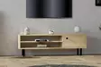 TV-bänk Hanah Home Avila Safir Ek Spånskiva 120x38x30 cm - TV-bänkar - 8683342398114 - 2