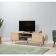 TV-bänk Hanah Home Truva 200 Sonoma Ek Spånskiva 140x50x40 cm - TV-bänkar - 8681875341294 - 4
