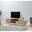 TV-bänk Hanah Home Truva 728 Sonoma Ek Spånskiva 140x50x40 cm - TV-bänkar - 8681875341324 - 4