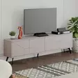 TV-bänk Hanah Home Dune Ljus Mocca Spånskiva 180x50x29,6 cm - TV-bänkar - 8683743263424 - 3