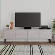TV-bänk Hanah Home Dune Ljus Mocca Spånskiva 180x50x29,6 cm - TV-bänkar - 8683743263424 - 2