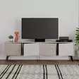 TV-bänk Hanah Home Dune Ljus Mocca Spånskiva 180x50x29,6 cm - TV-bänkar - 8683743263424 - 4
