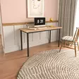 Skrivbord Hanah Home Viva Svart Spånskiva 87x74,8x47 cm - Skrivbord - 8684283206834 - 2