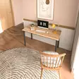 Skrivbord Hanah Home Viva Svart Spånskiva 87x74,8x47 cm - Skrivbord - 8684283206834 - 5