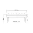 Hallmöbel Hanah Home Filinta 723 Sonomo Grön Spånskiva 50x135x38 cm 105x50x40 cm - Möbler - 8683742502234 - 10