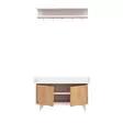 Hallmöbel Hanah Home Stato Ek Spånskiva 90x60x35 cm - Hallskåp - 8681875207514 - 1