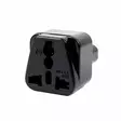 UK-Europe PNI-uttagsadapter, 220V, svart - PNI produkter - 5949066527524 - 2