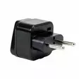 UK-Europe PNI-uttagsadapter, 220V, svart - PNI produkter - 5949066527524 - 3