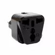UK-Europe PNI-uttagsadapter, 220V, svart - PNI produkter - 5949066527524 - 1