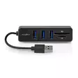 USB-hubb | 1x USB-A | 3x USB A Female | 5-Port port(s) | USB 2.0 | USB ström | SD & MicroSD - Dator och nätverk - 5412810415724 - 11